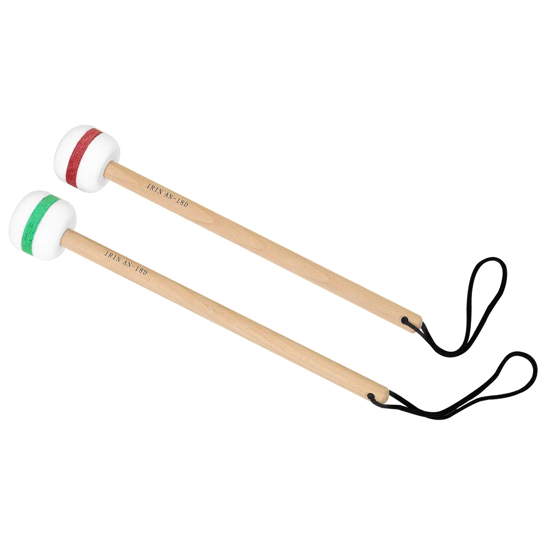IRIN Drums Hammer Plush Beech Bass Drum Hammer Suitable For Performance Marching Drum Hammer Percussion Instrument Accessories