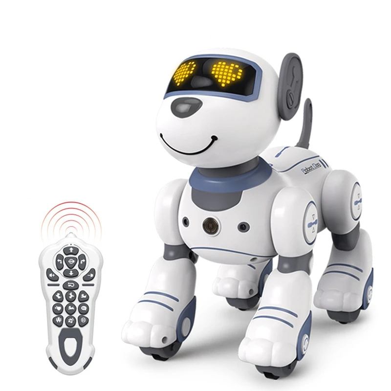 

Remote Control Robot Dog Toy For Kids, RC Stunt Dog Robot Toys,Dancing Intelligent Robot Toy,Mini Pet Dog Robot