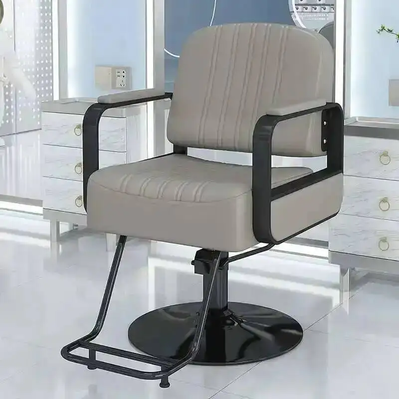 كرسي دوار متعدد الوظائف لصالونات التجميل، مصفف فاخر وردي احترافي لتعزيز الحلاق، رموش مائل لمتجر الأريكة #5