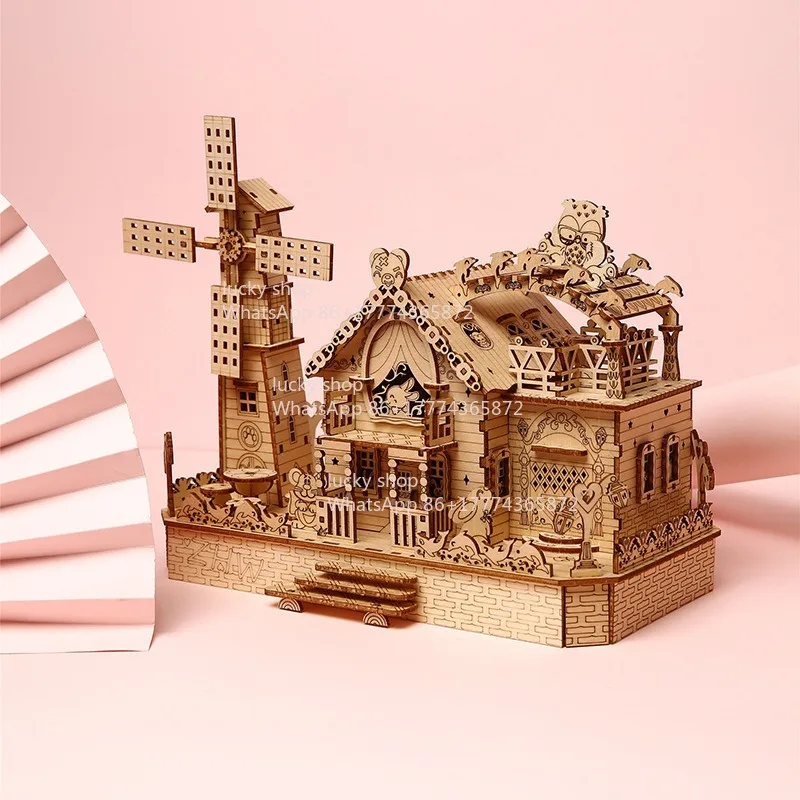 

Новая детская развивающая игрушка «Трехмерная креативная хижина-животное»