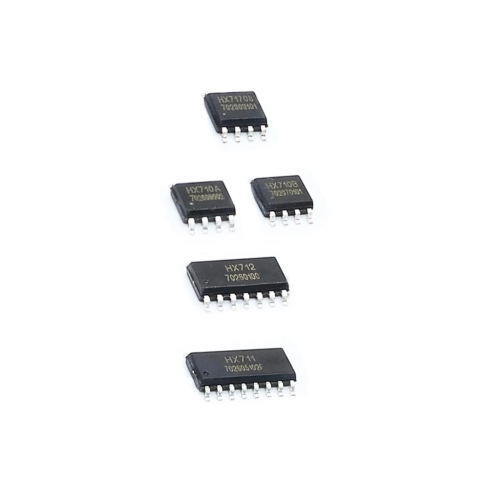 5PCS/LOT HX710A HX710B HX711 HX712 HX71708 SMD SOP-8 SOP-14 SOP-16 New Good Quality Chipset image 6