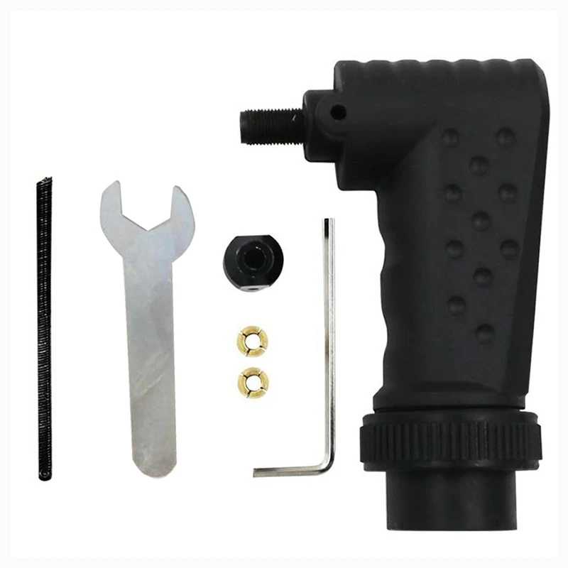 

90 Degree Small Electric Grinder Cornerer, Right Angle Converter, Electric Drill Cornerer, Power Tool Replacement Parts