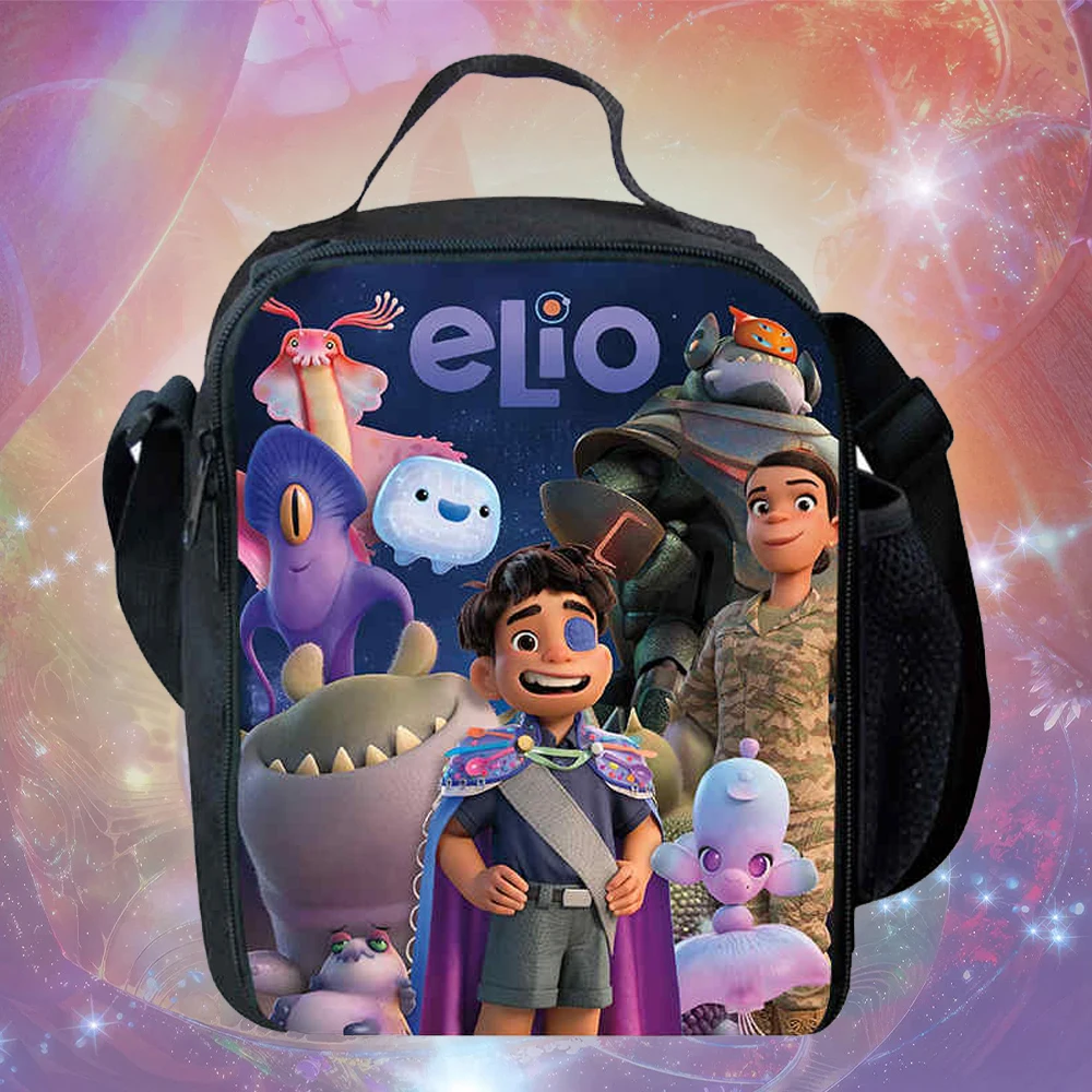 

Child Insulated Bag Elio Cartoon Lunch Bags for Boys Girls Students Outdoor Picnic Large Capacity Lunch Box