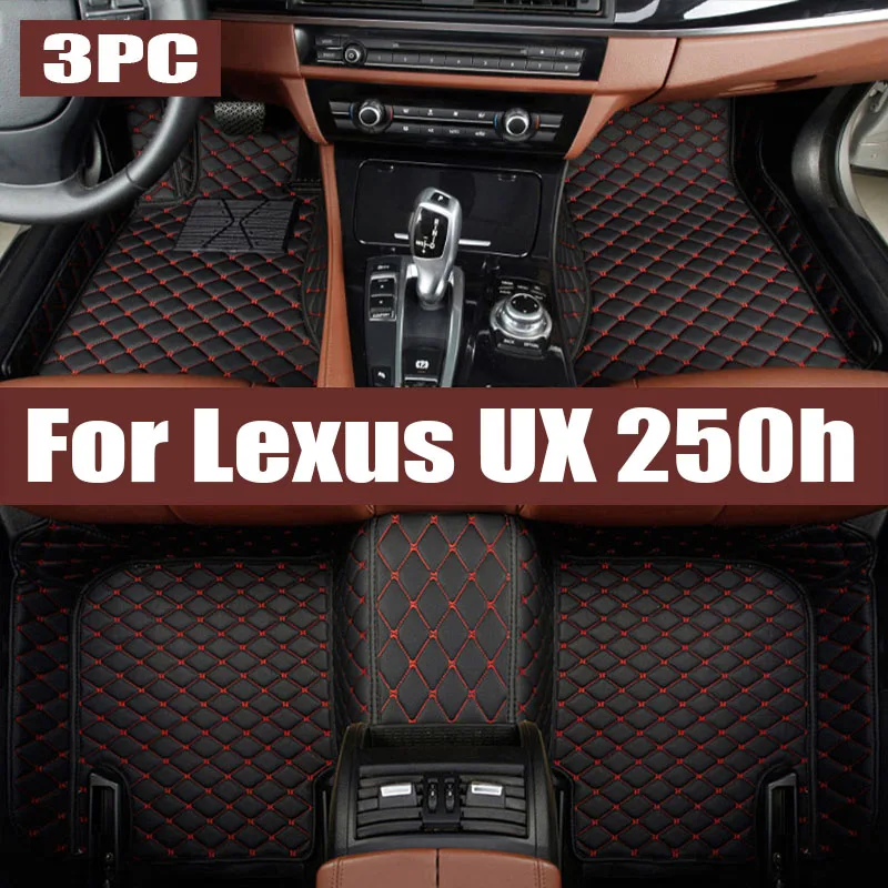 

Car Floor Mat for Lexus UX 250h 200 Hybrid 2019~2023 2020 2021 2022 Foot Parts TPE Liner Carpet Pad Custom Cover Rug trunk mat