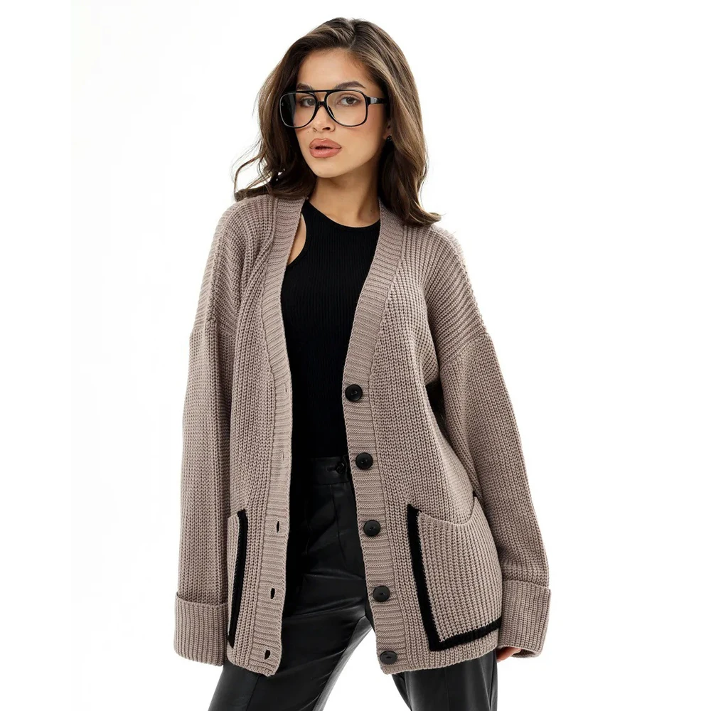 

Women's Knit Cardigan Spring Fashion Casual Open Front Sweater Gift for Her