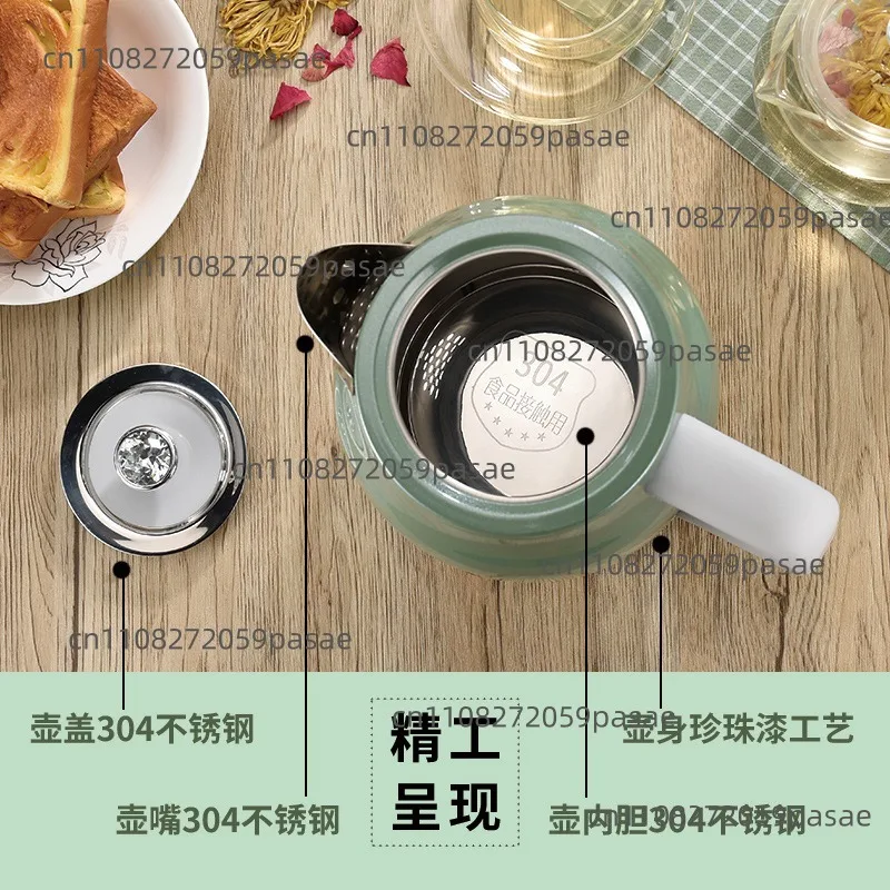 1.7L Electric Kettle Smart 304 Stainless Steel Quick Boiling Kettle Teapot Home Temperature Control  Coffee Pot Auto Keep Warm