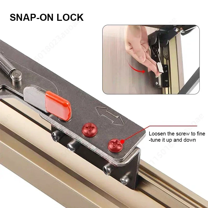 Wall Mounted Hanging Folding Table Multifunction Dining Desk Space Saving With Halls Mechanism Kit Parts For Household