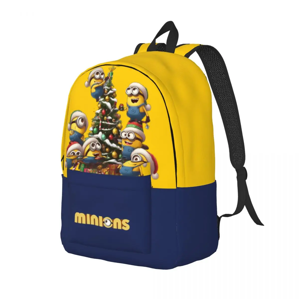 Hiking Banana Christmas Humor Minions Multi Compartment Despicable Me Minions Knapsack Girl Boy Schoolbag Back To School Gift