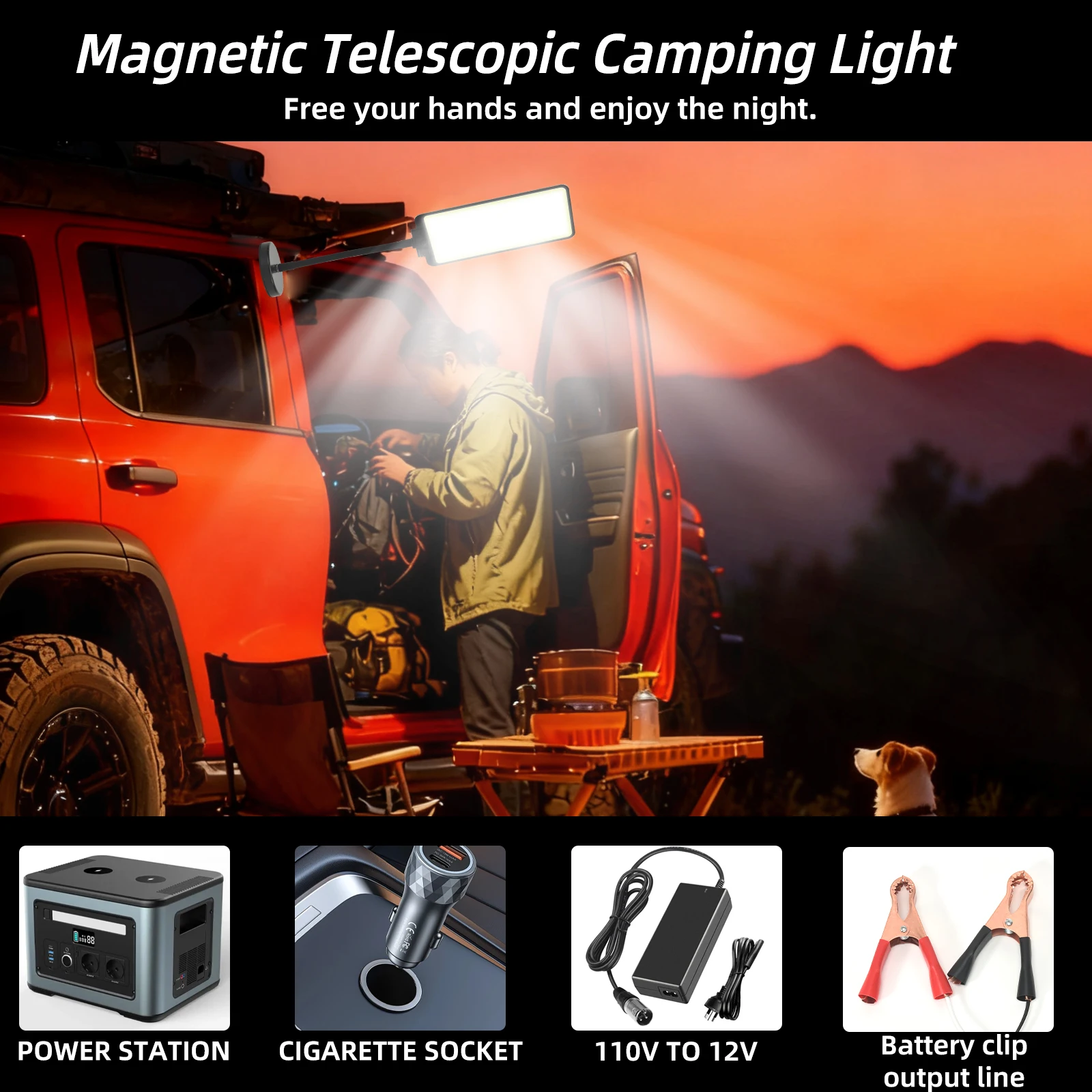 Lampe de camping LED, lampes d - Fishing Light avis et prix
