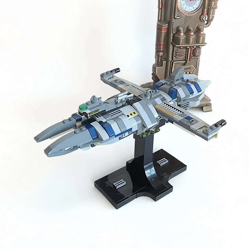 

НОВЫЙ MOC Космический военный корабль Munificent-Class Frigate, строительные блоки, модель DIY, сборные кирпичи, звездный корабль, набор «сделай сам», игрушки, подарки