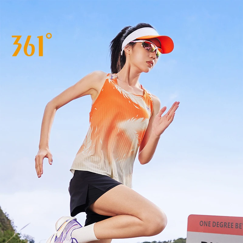 

361 Degrees Flame AIR Women's Sports Vest Summer Marathon Running Quick-drying Fitness Breathable Training Sleeveless 662522506