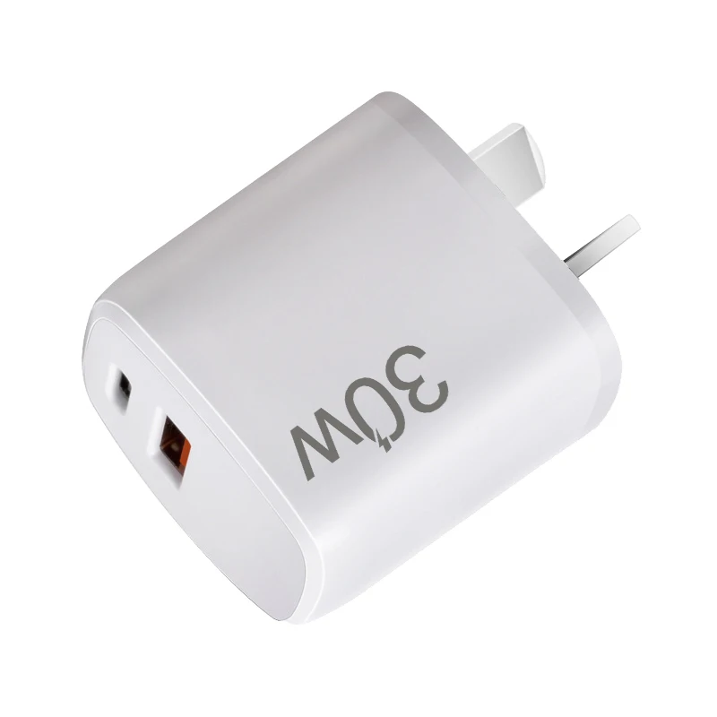 36W Australian Plug Adapter PD+QC 3.0 for Apple MacBook Mac iPad iPhone AC Power Wall Charger Brick Block Australian New Zealand