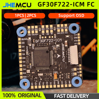 1/2PCS JHEMCU GF30F722-ICM Flight Control F7 F722 FC Dual BEC 5V 10V Baro OSD HD 3-8S Lipo Input For RC FPV Freestyle Drone Part