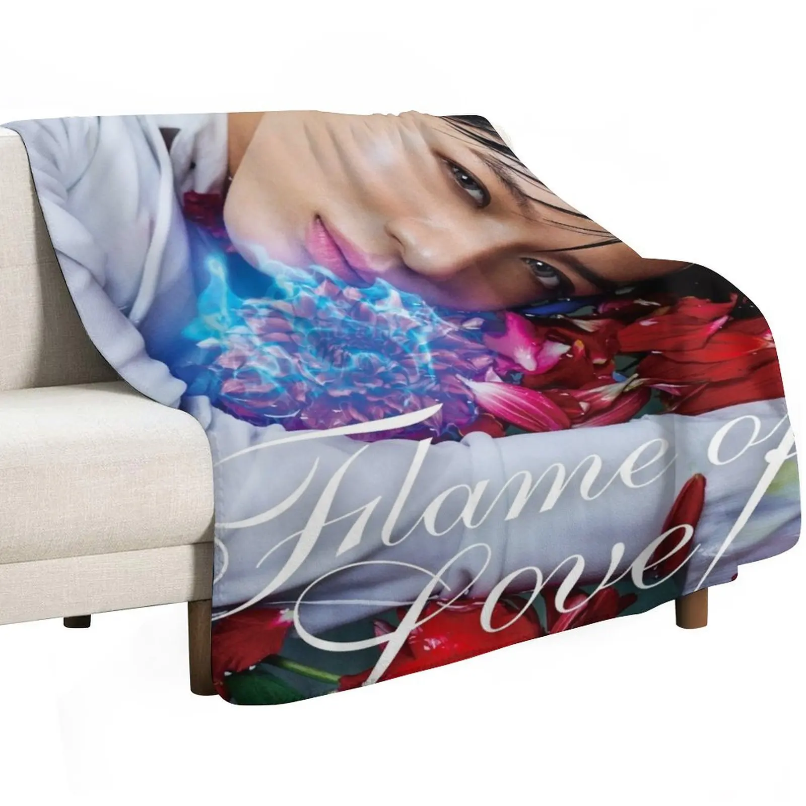 SHINee TAEMIN FLAME OF LOVE Throw Blanket Soft Beds Bed linens Luxury St Luxury Thicken Picnic Blankets