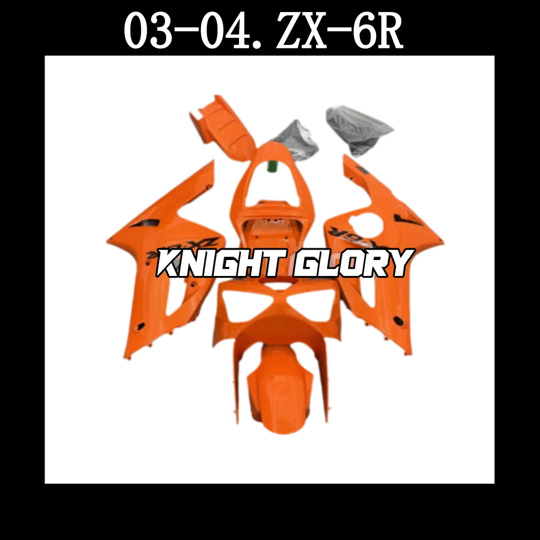 

Injection Molding Fairings Kits Fit For 636 ZX-6R 2003 2004 Bodywork Set Motorcycle Accessories ABS injection molding