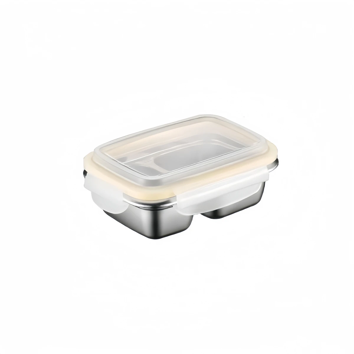 Picnic Accessory Leak-Proof Snack Box 19.5x19.5x7cm Snack Containers Perfect For Picnics Transport-Friendly Box