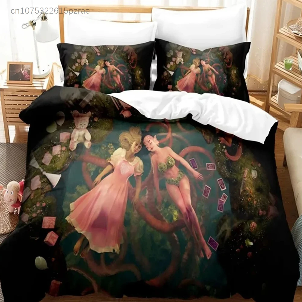 Singers M-Melanie Martinez Dollhouse Album Bedding Set Bedroom Soft Modern Bedspreads Comefortable Duvet Cover Quilt Pillowcase