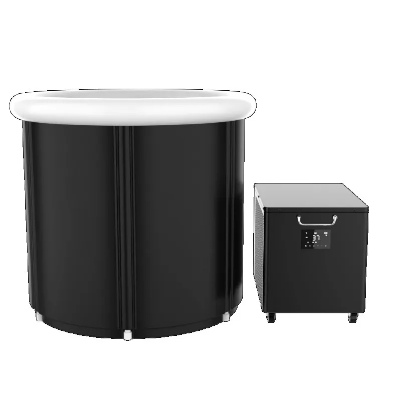 Hi-Q Group Water Cooled Plunge Ice Bath Chiller With Pump and Filter Wifi Therapy Folding Pod Cold Plunge Chiller Ice Bath Tub