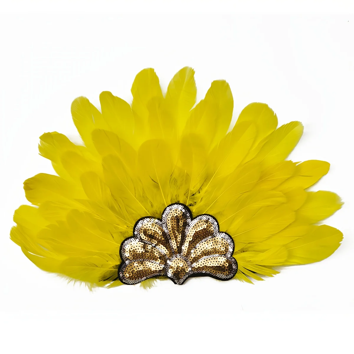 

Goose Feather Headband Carnival Party Feather Headdress Unique Design Halloween Theme Event