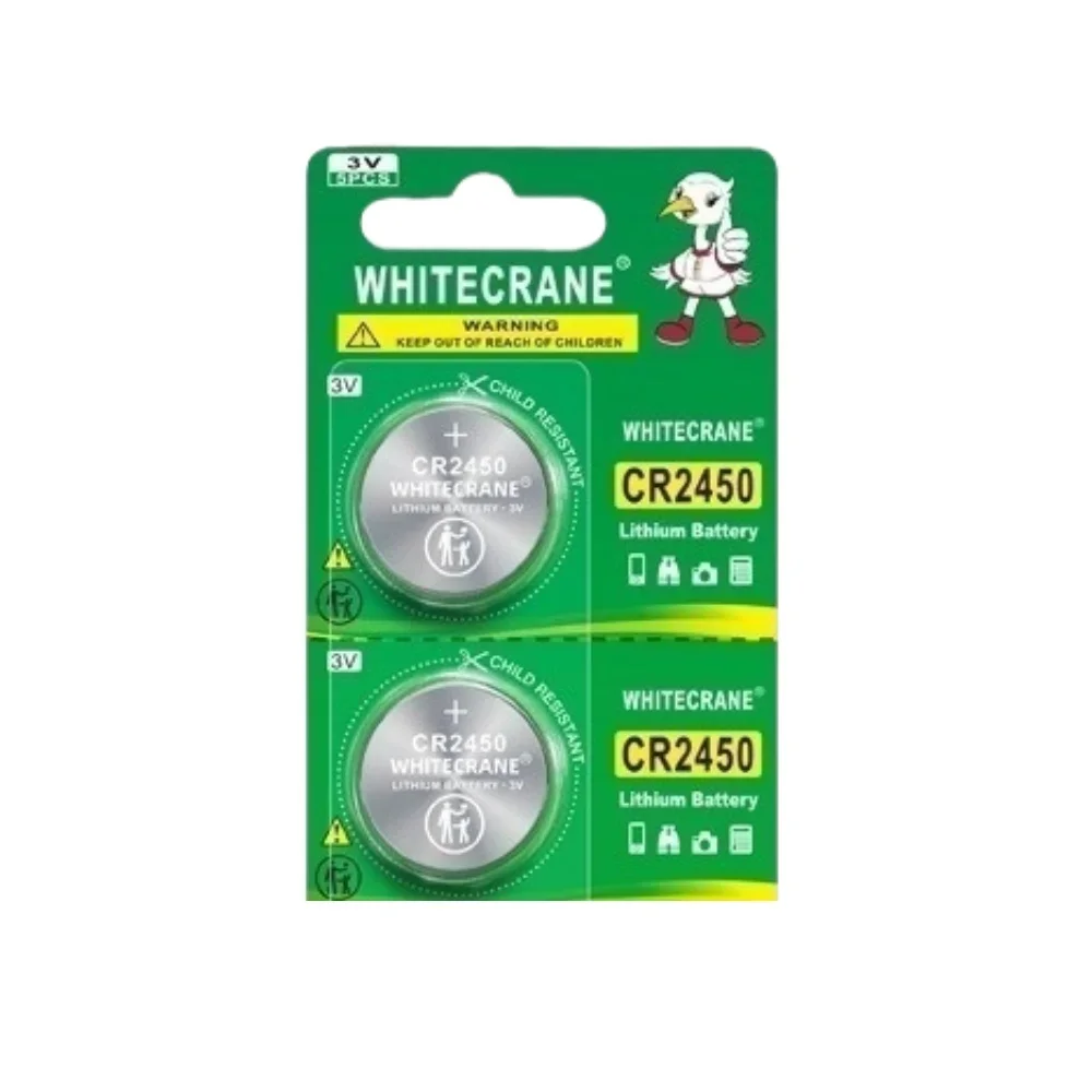 

2-50pcs 3V CR2450 Button Batteries CR2450 5029LC LM2450 DL2450 CR2450N BR2450 600mAh Lithium Cell Coin Watch Battery