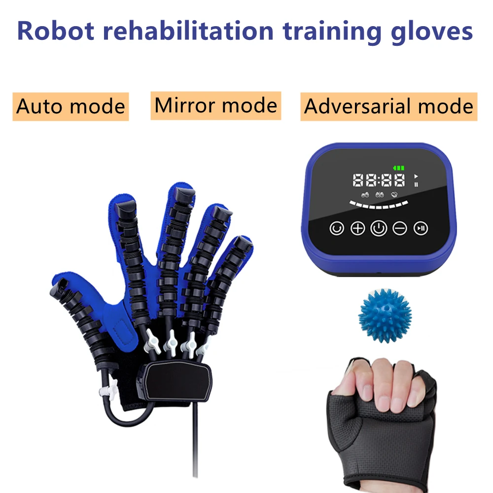 Robot Gloves Rehabilitation Training Mirror Gloves Finger Training Stroke Hemiplegia Rehabilitation Hand Function Massage Glove