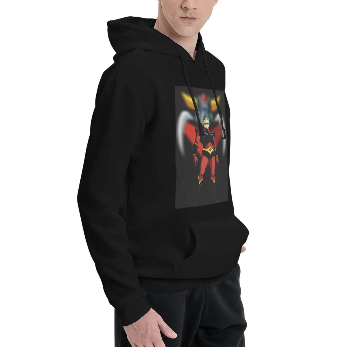Goldorak Grendizer Anime UFO Robot Goldrake Hoodies Men Women Casual Pullover Sweatshirts Harajuku Long Sleeve  Autumn Winter
