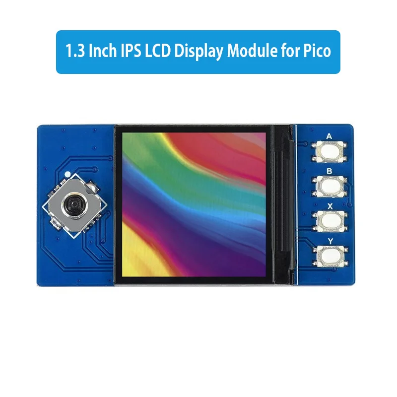 

1.3 Inch Raspberry Pi Pico IPS LCD Display 240X240 65K RGB Colors Screen Module SPI Interface for Raspberry Pi Pico Board