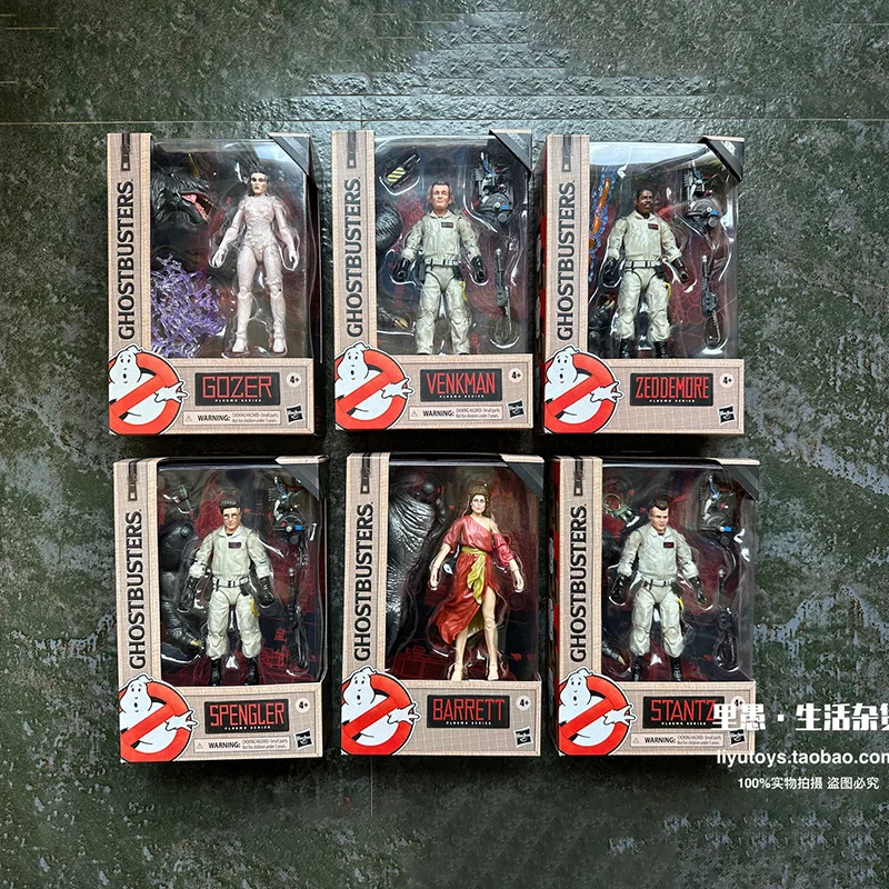 2024 Spot Goods Original 6 Inches Hasbro Ghostbusters Action Figure Stantz Venkman Felhunter Accessory Anime Figures Toys Gifts