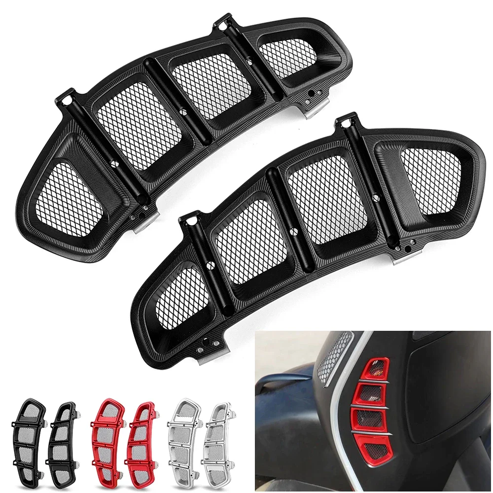 GTS 250 300 Motorcycle Radiator Guard Grille Cover Grill Mesh For VESPA GTS300 GTS250 2013-2020 2019 2018