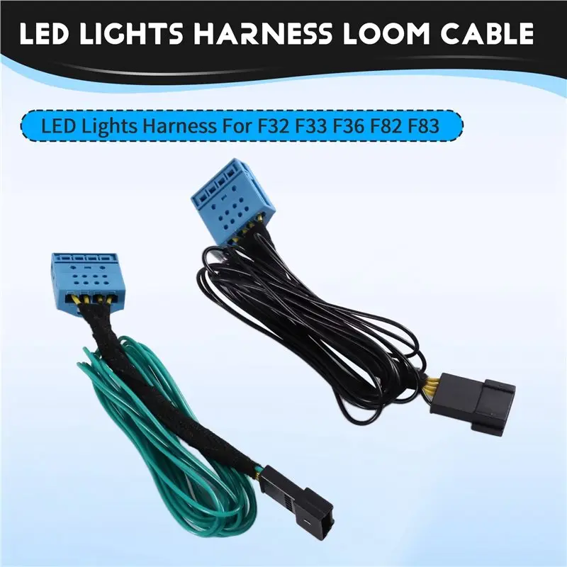 For BMW F32 F33 F36 F82 F83 LCI Retro Fit Rear LED Light Wiring Harness Cable Loom-A67F