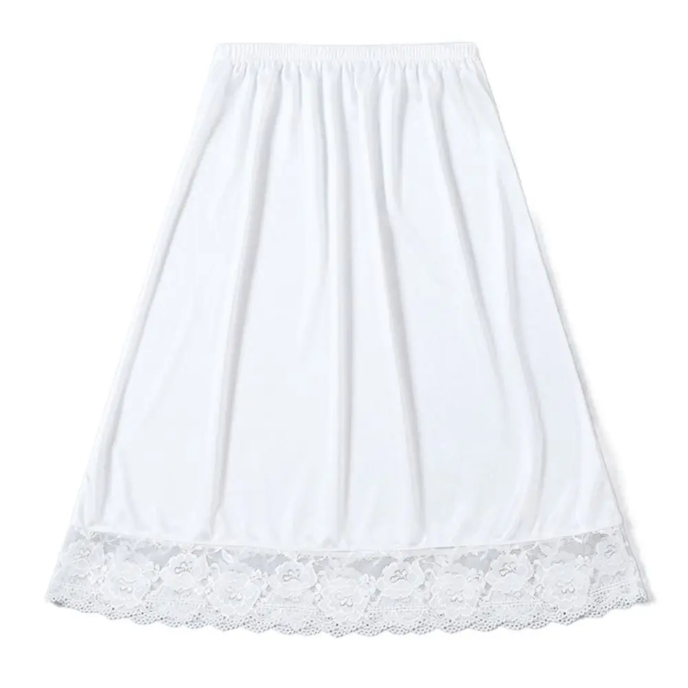 

Lace Flower Safety Skirt Petticoat Innerwear Lining Petticoat Lace Half Slips Dress Skirt Accessories Umbrella Skirt