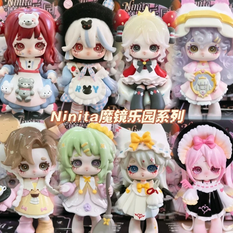 

Подлинная серия Ninita Mirror Paradise, слепая коробка, милые аниме-фигурки ниндсита, куклы, игрушки, украшение для рабочего стола, загадочная коробка, подарок-сюрприз