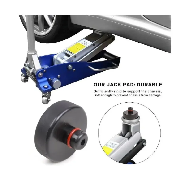 

1p Suitable For Tesla Model 3/Y Jack Pad Rubber Protect Adaptation Shock Absorber Fit Together Circular Chassis Adapter Brace CN