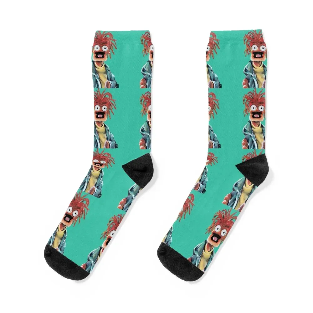 

Pepe The King Prawn Fan Art Socks Christmas heated compression anti slip football Men Socks Luxury Brand Women's