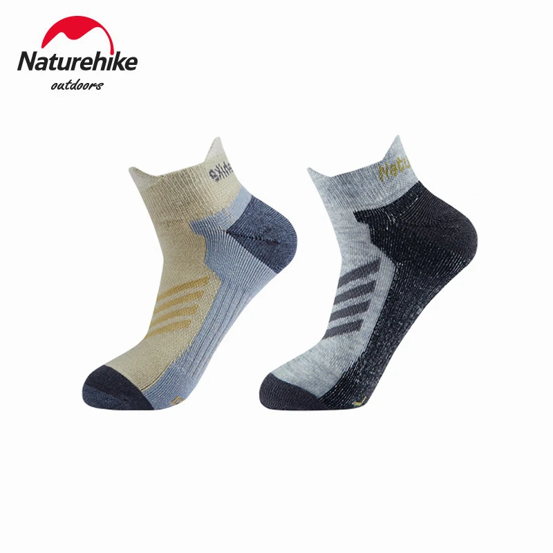 

Naturehike Outdoor Sports Fitness Right Angle Socks Breathable wool Quick-Drying Basketball Socks Comfortable Wearable