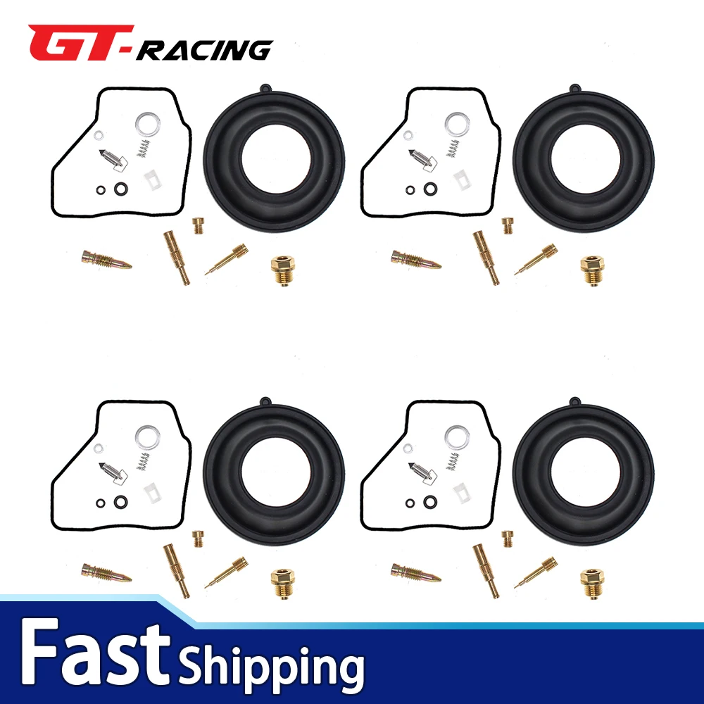 

FOR HONDA VF500C V30 MAGNA 1984-1985 VF500F 1984-1986 VF 500 Carb 4x Carburetor Diaphragm Repair Kits