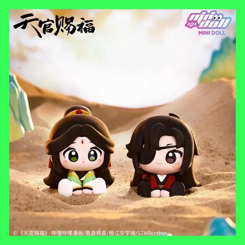 

Mingyue Loulan, мягкая пластиковая слепая коробка ручной работы, игрушка-модный рождественский подарок, небесный Бог, лезвивает людей, орнамент