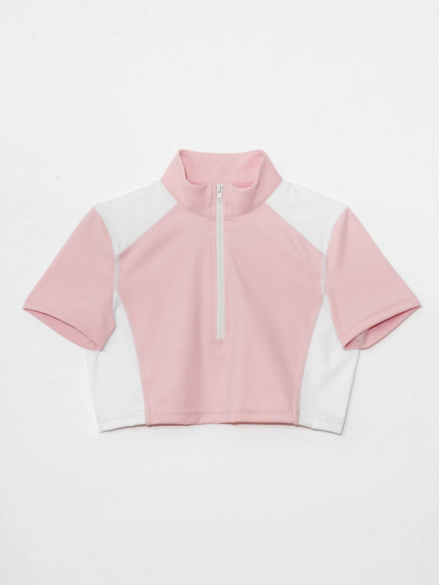 Magliette Sportive per Bambine e Ragazze per Equitazione, Maniche Lunghe, Camicia Equestre con Zip e Colletto Alto, Top Atletici per Corsa, Golf, Tennis