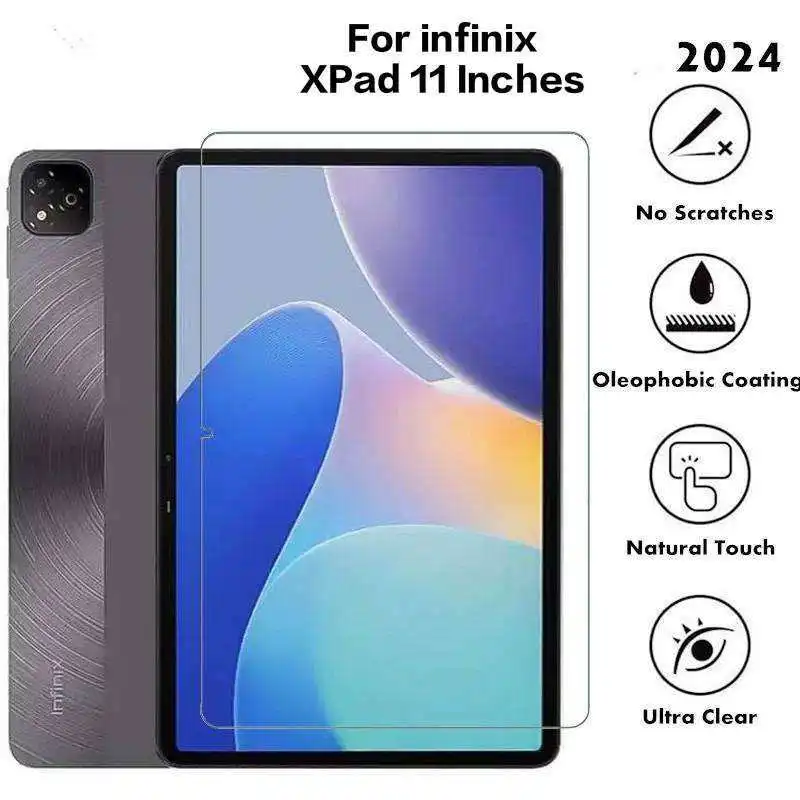 

Защитное стекло из закаленного стекла, 2 шт., для планшета infinix X Pad 2024, 11 дюймов, закаленное стекло