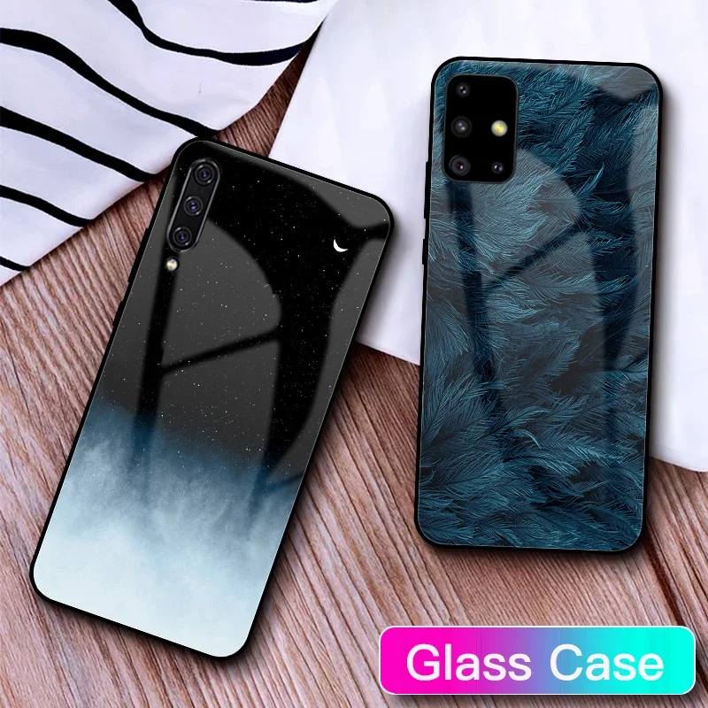 

Tempered Glass Case For Samsung Galaxy S20 FE A50 S21 Ultra Case Samsung Galaxy A51 A71 S20 M31 A31 A70 Note 20 Ultra 8 S22