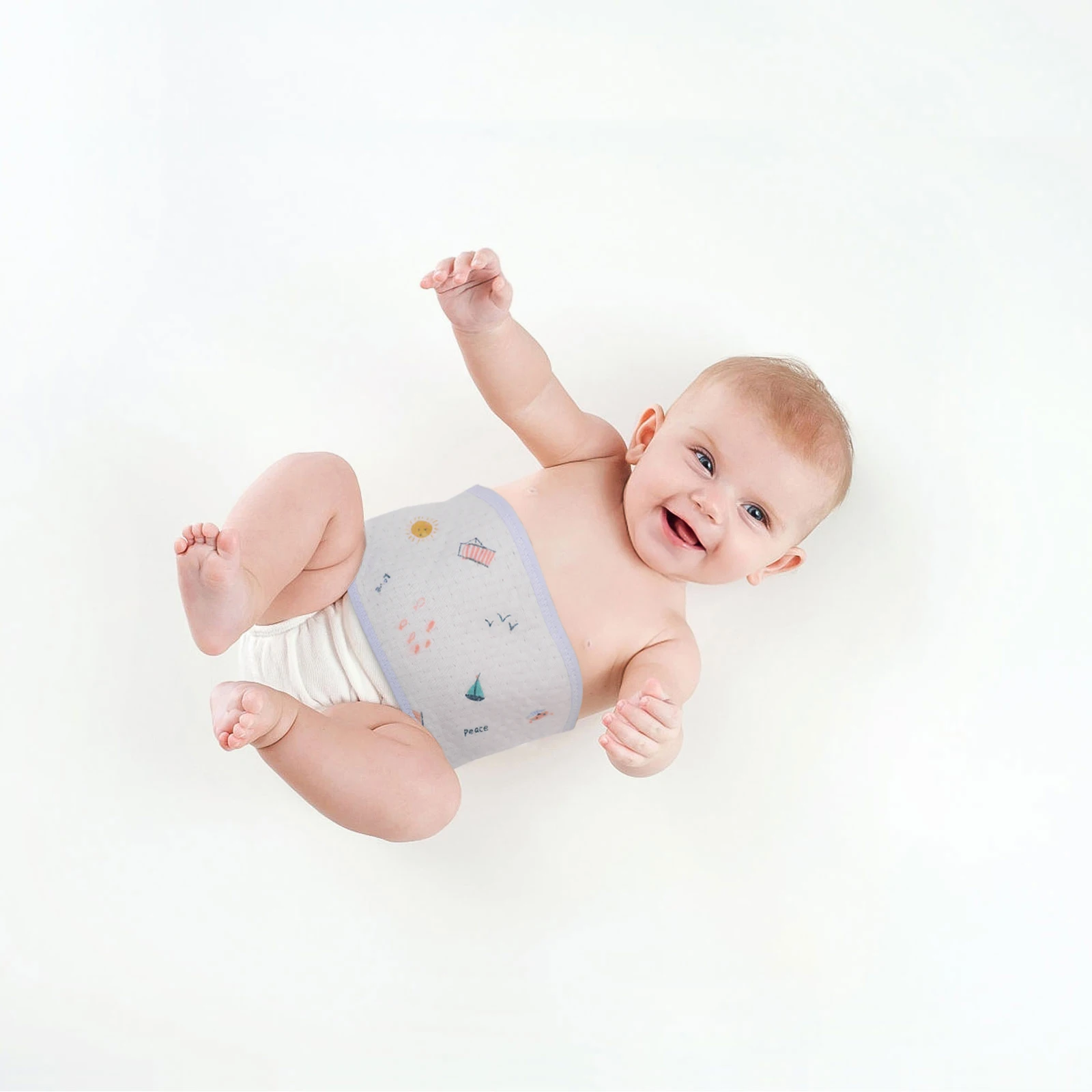 

3pcs Baby Belly Band Printed Navel Belt for Toddler All Year Round Ecological Cotton Newborn Abdominal Belts Warm Wrap