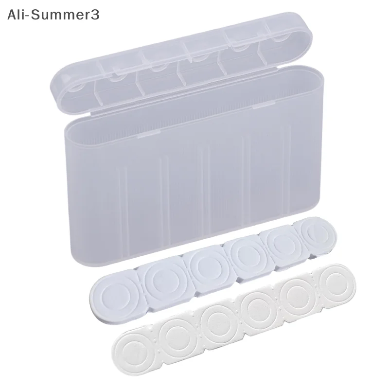 1PC DIY Accessories 6 Slot Waterproof Storage Box For 18650 Batteries Portable Holder Case Protectors Organiser