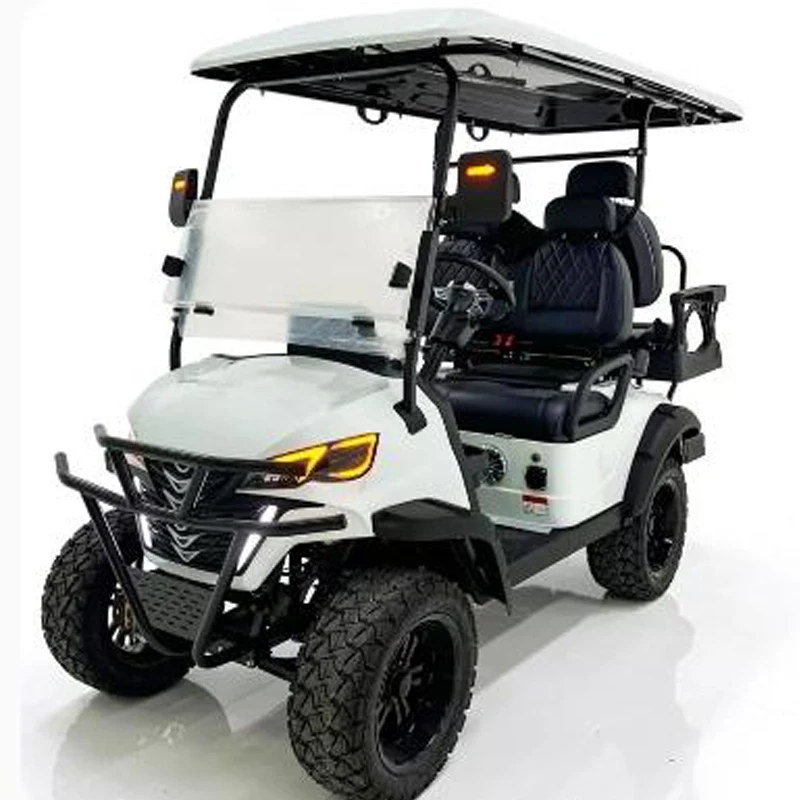 Affordable club 2 4 6 8seater chinese electric golf cart car for sale 72V lithium custom comfortable 4 seats electric golf carts