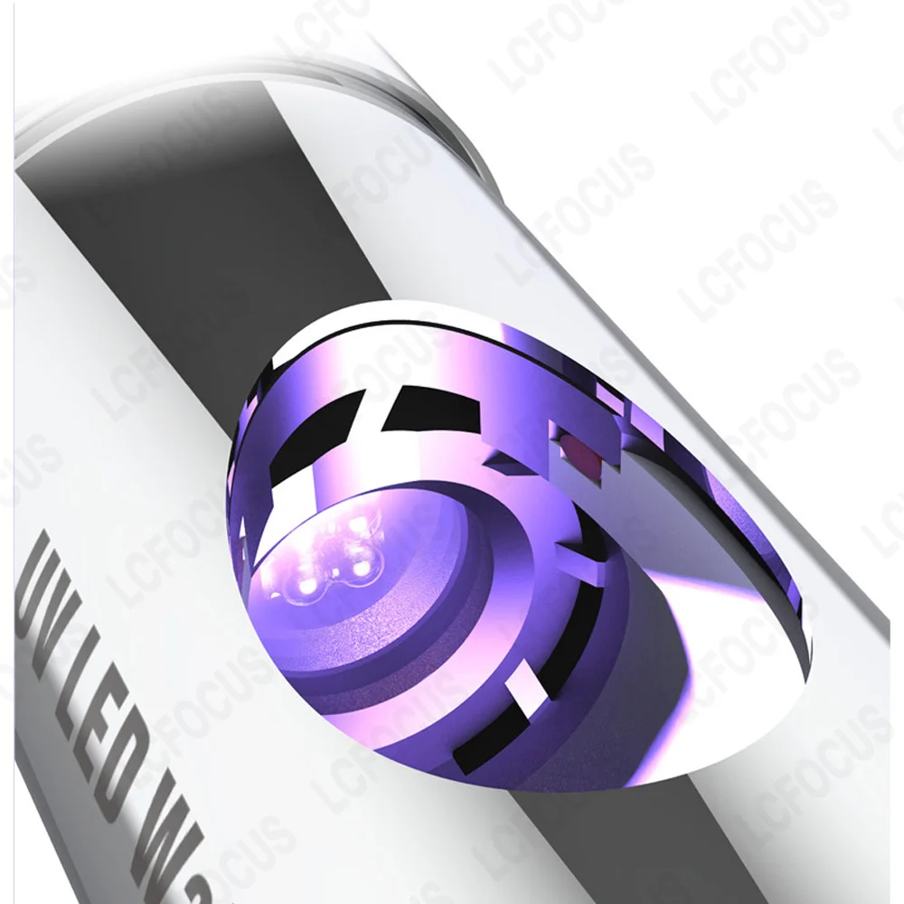 Waterproof Glass Lens LED Ultraviolet Lamps 270nm 275nm 280nm UVC 12V 24V For Water Purification Disinfection Sterilization