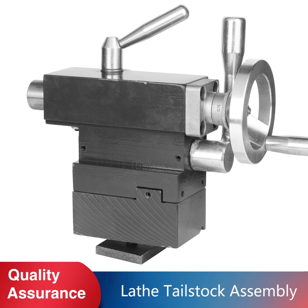 Tailstock Kit Mt2 Tailstock Quill 210 mm Swing Over Bed para Wm210v Bhc210 Hs210 Jy210v Ctc210 Torno Peças de Reposição