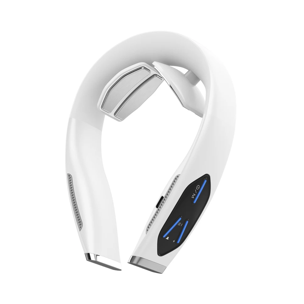 

Beoka Smart Neck Pain Relief Electronic Pulse Massager Control Heating Electronic Smart U Shape Tens Pulse Neck Massager Machine