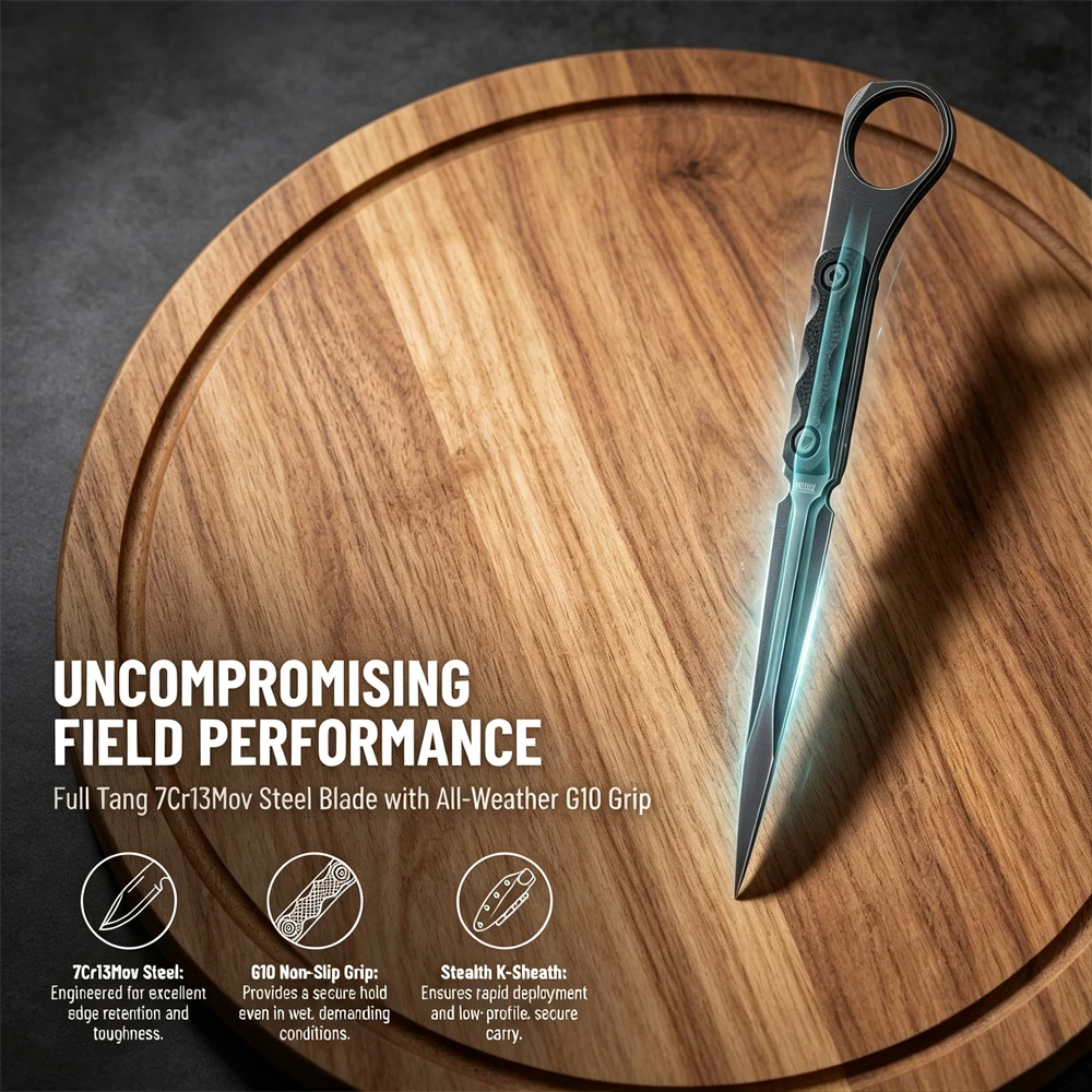 Lightweight EDC Fixed Blade Kn - Edc Carry Fixed Blade Knife 评论和价格