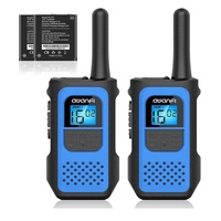 2/3/4 pcs AWANFI Two-Way Radio, Portable and Dourable Long Range Walkie Talkie for Hunting and Outdoor Use