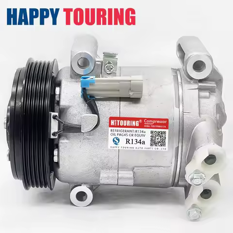 AC Air Conditioning Compressor for Fiat Novo Uno Fiorino Palio Mobi Delphi Car Auto 51980391 52050384 CS10099 51786321 52093153