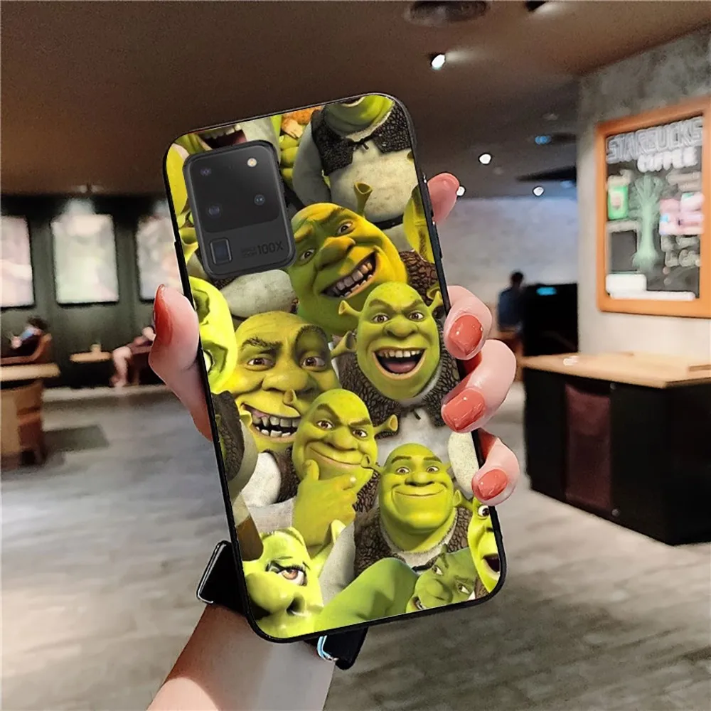 Cartoon Moive S-ShrekS Coon For Samsung S 9 10 20 21 22 23 30 23 24 plus lite Ultra FE S10lite Fundas